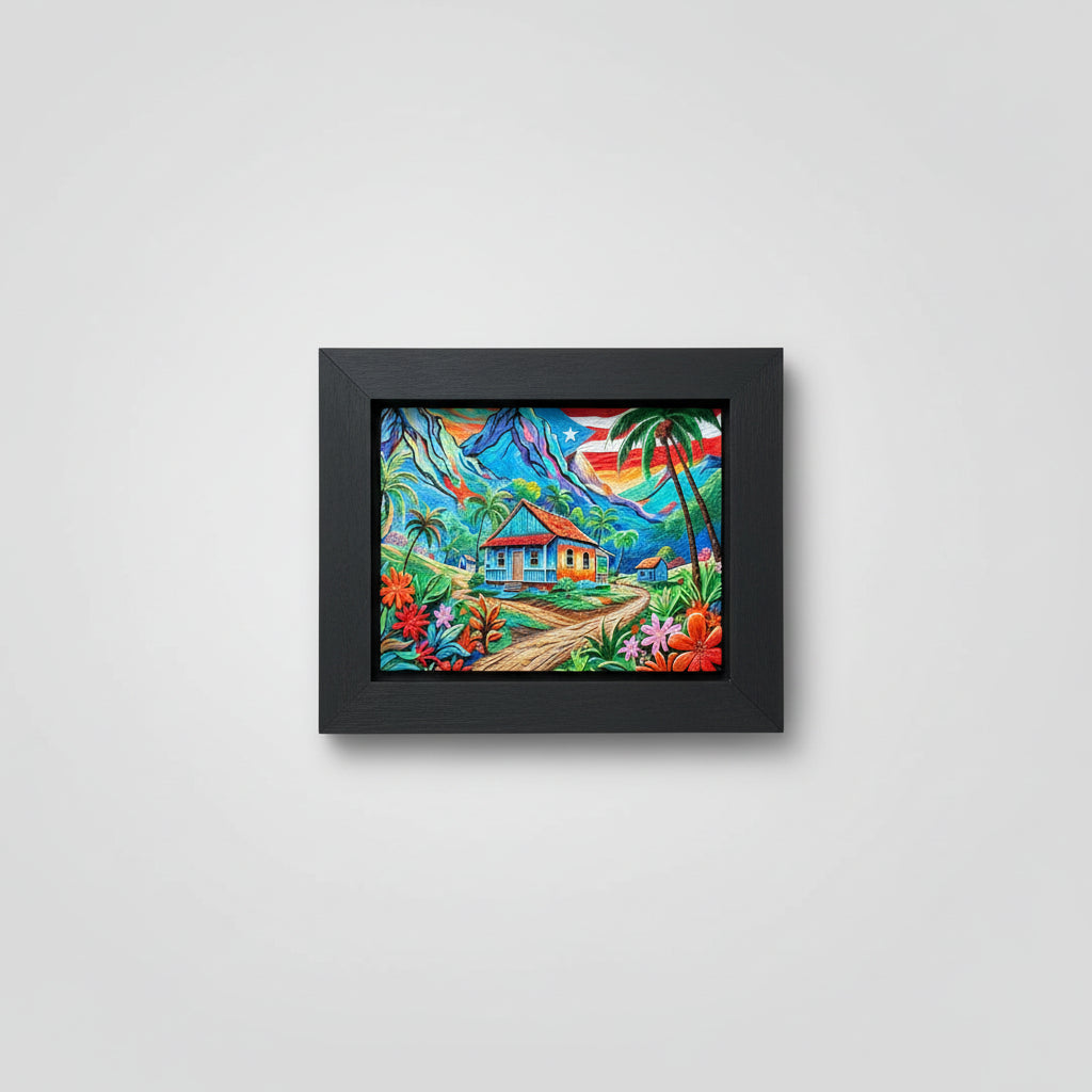 3D Relief Art - Hand-Painted Acrylic Collection