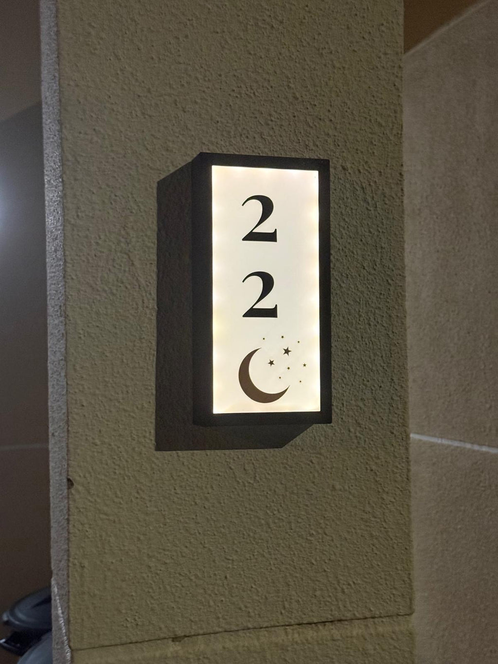 Custom 3D Printed Numbers, Letters & Symbols with LED Lighting Kit for Light Boxes