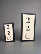 Custom 3D Printed Numbers, Letters & Symbols with LED Lighting Kit for Light Boxes
