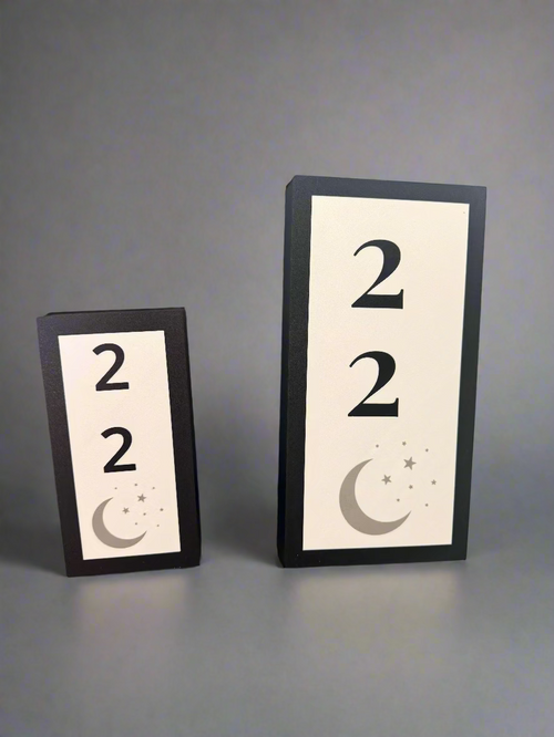 Custom 3D Printed Numbers, Letters & Symbols with LED Lighting Kit for Light Boxes
