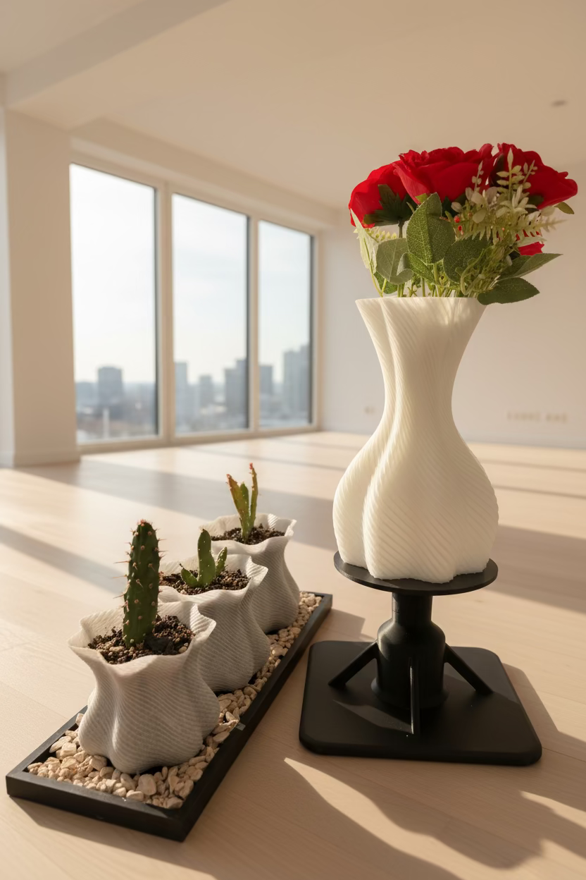 Viral Cloud Set - Spring Collection Vase & Planter