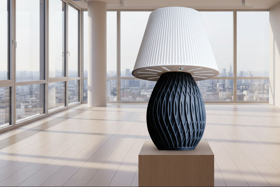 Lucent Stacked Rings Table Lamp
