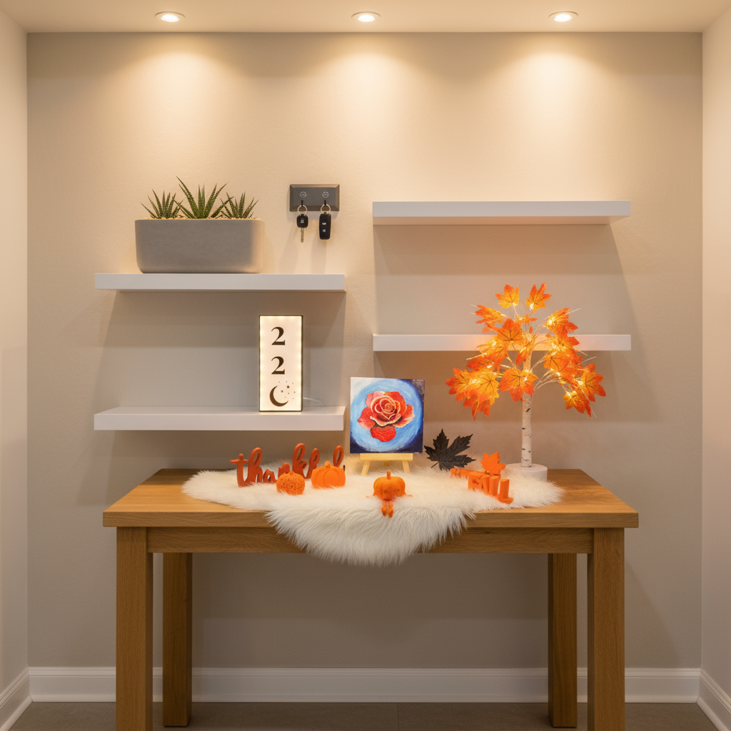 Store display featuring Petals & Pixels products